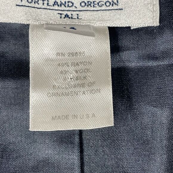 Pendleton Silk Wool Blue Blazer - Women’s 14 - Picture 6 of 6